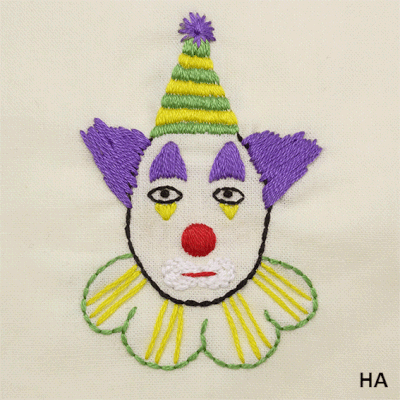 Nez Rouge, 2019, broderie