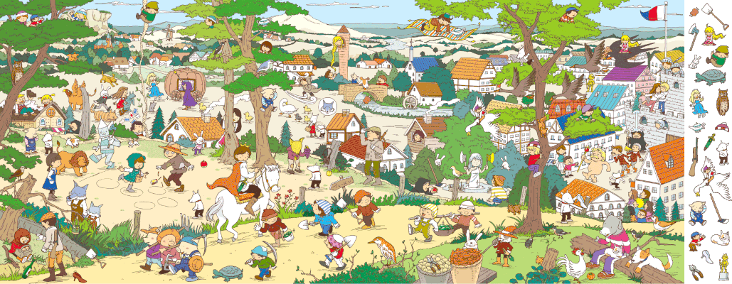 探し絵 Hidden Picture Puzzles ホーム