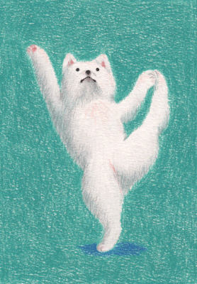 踊る犬１