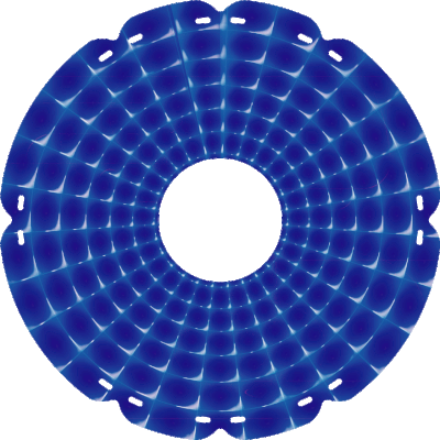 1299 Röhre blau