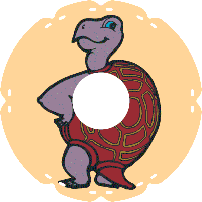 0309 Schildkröte braun