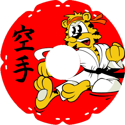 1061 Karate-Tiger rot