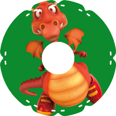 0692 Drache orange