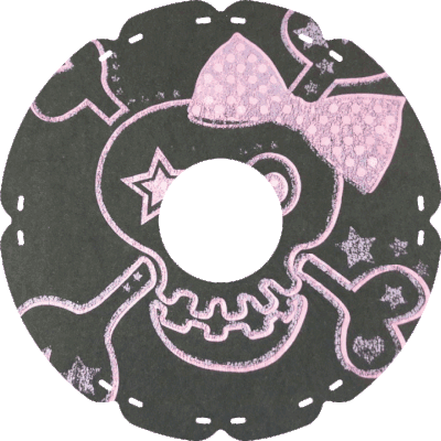 1550 Totenkopf pink