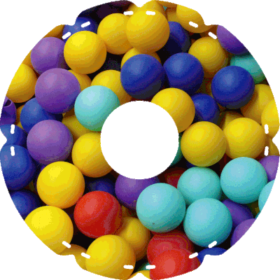 0545 Plastikbälle