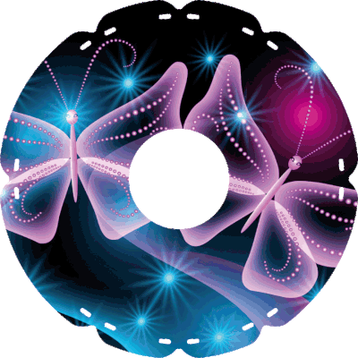 1623 Schmetterlin Neon