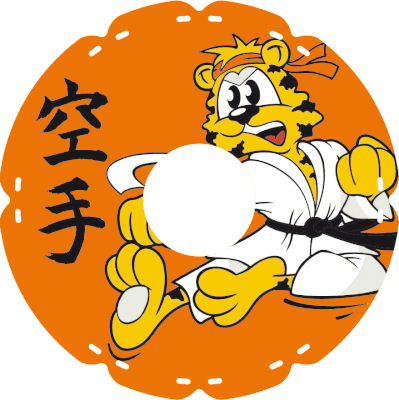 0651 Karate-Tiger orange