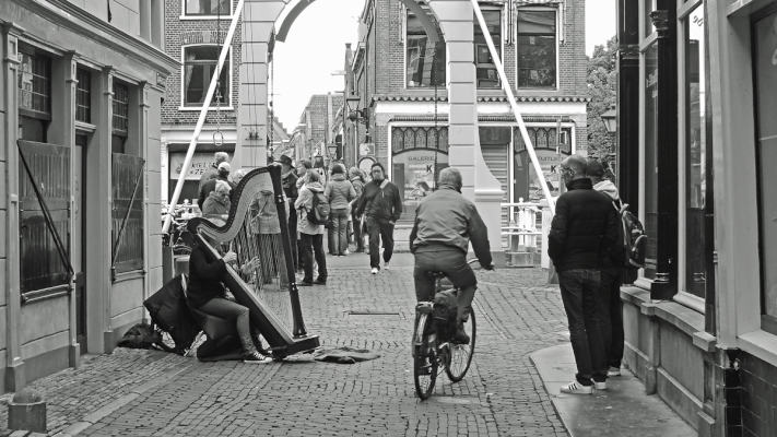 ... gibt es auch musikalische Kultur in Alkmaar.