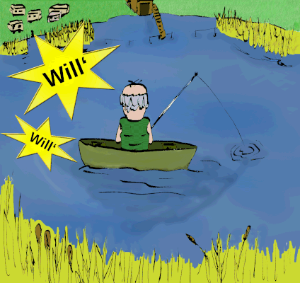 The Grandpa Stroy #001 fishing