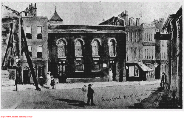 All Saints' Church, 26 West Street exterior - 1901