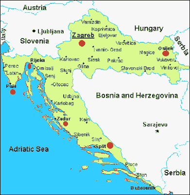 Present day map