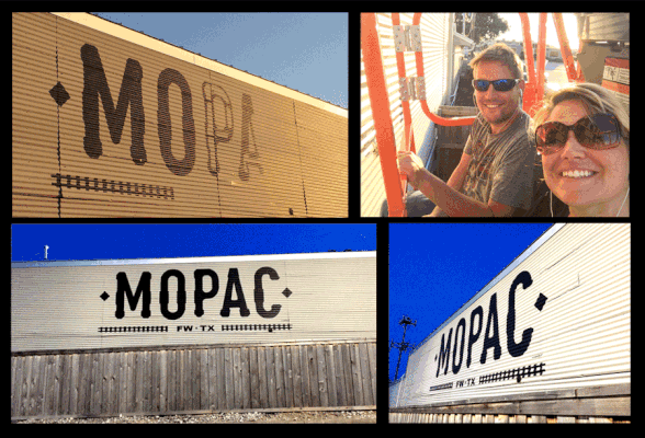 Mopac Logo Mural Fort Worth Texas