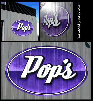 Mural for historic TCU Fort Worth Tx Gym Logo Mural