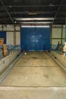 Waage - Ankunft Pergamino / später Packen Container