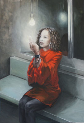 Silent-Power 2018 Öl auf Leinwand 117x80