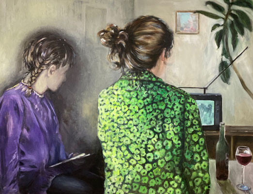 Rückblick 2024/25 | Acryl auf Leinwand | 140x170