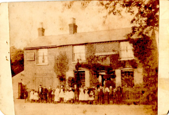 Warstock Inn before 1894 - photograph courtesy of Jill Abrahall