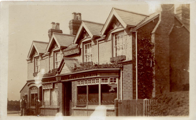 Warstock Inn after 1894 - photograph courtesy of Jill Abrahall