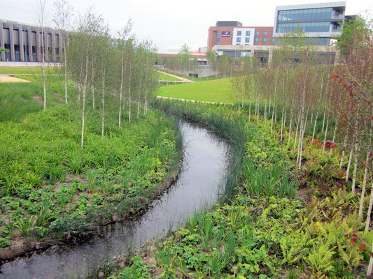 The new Austin Park 2013 by Roy Hughes on Geograph SP0177 licensed for reuse under Creative Commons Attribution-ShareAlike 2.0 Generic (CC BY-SA 2.0)