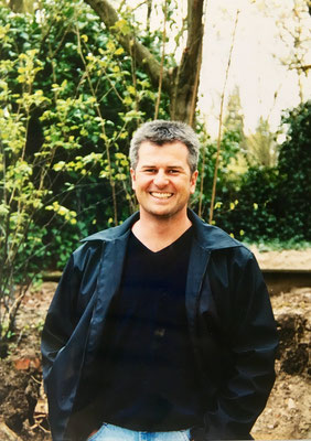 Jörg Becher, Kernsanierung "Villa Becher" 1998/99 - Eingang EG, spätere Tagungsetage