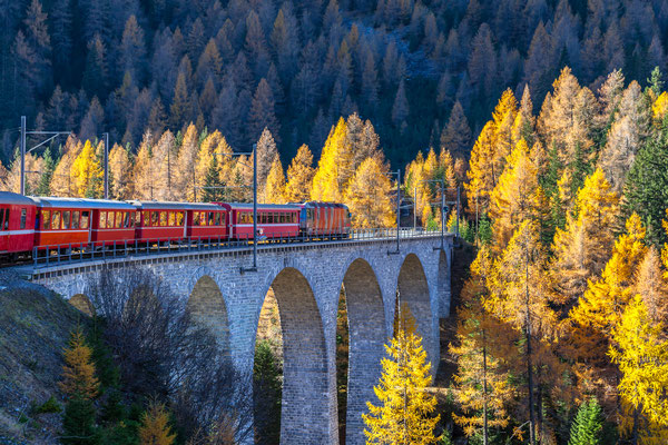 Gruppenreise-Schweiz-Zug-Bahn-Graubünden