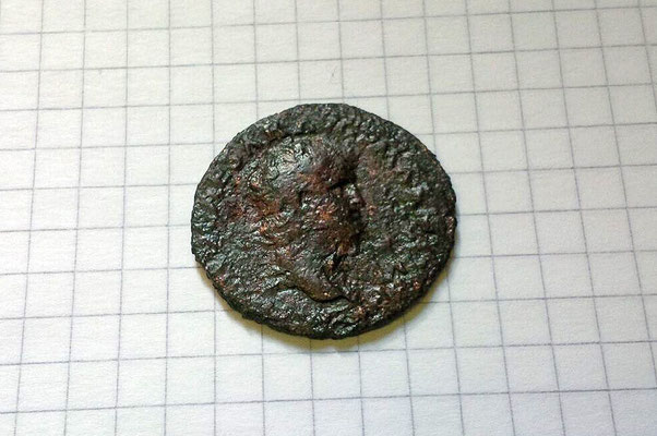 Münze Kaiser Nero aus Waldmössingen