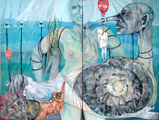 Einsamkeit ist wie ein Regen...(Rilke)