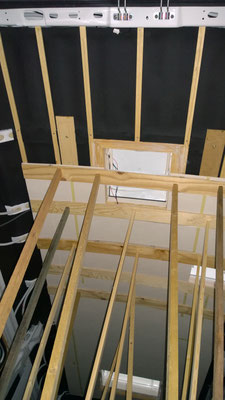 Plafond gestut, er is geen stukje meer wit, alles is geisolleerd