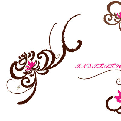 the initial of the bridal couple