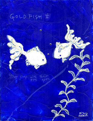 【 GOLDFISH Ⅱ 】(2006) - acrylic paint ver. (2006)