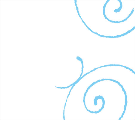 The line expresses the wave of the sea and passage of time.