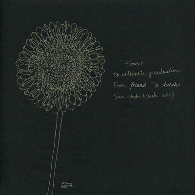 flower to celebrate graduation