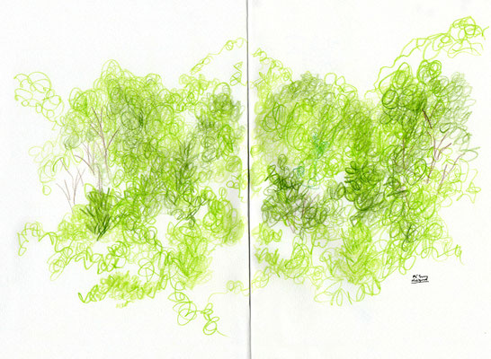  green in the autumn