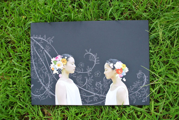 【flower crown】(2018) for fabricpanel