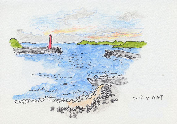 伊勢の海 sea of Ise -Japan (2013.7.13SAT)