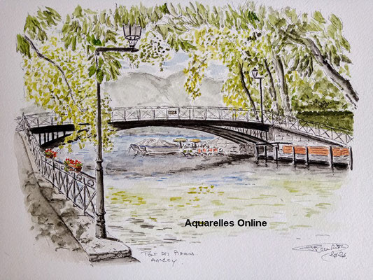 Pont de amours, Annecy