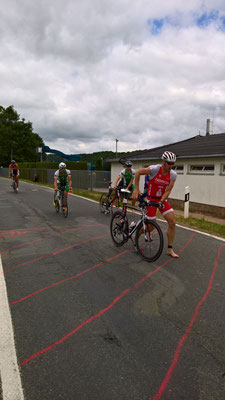 Eike Wittig & Benjamin zur Sachsenmeisterschaft im Olympischen Triathlon