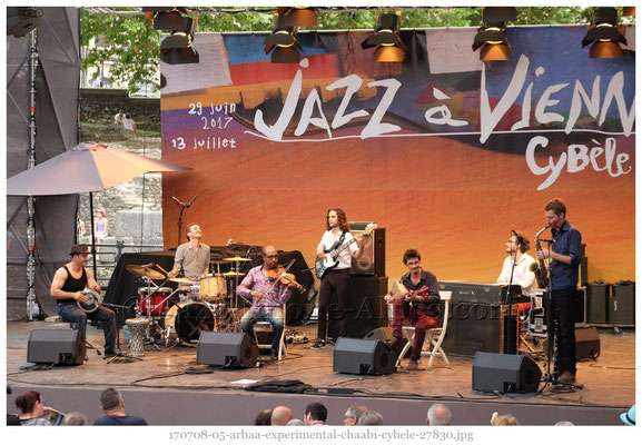 ArbaA Experimental Chaâbi ; Vienne / Juillet 2017 © Jazz-Rhone-Alpes.com