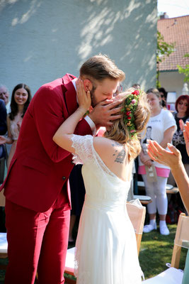 Trauzeremonie von Melmo & David - Hofgut Rothöfe, Köngen - Foto von Lena Engel (www.lena-engel.de)