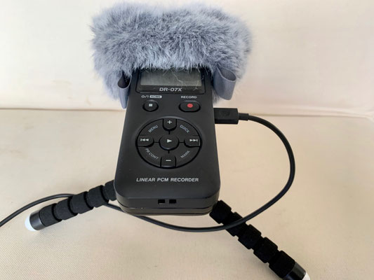 新ガジェット「TASCAM DR-07X」 を使ってASMRに挑戦! - 吉備路 新ガジェット「TASCAM DR-07X」 を使ってASMRに挑戦! - 吉備路