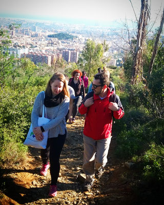 Barcelona Hike with Yoga and meditation with Jeanine Travel to come closer