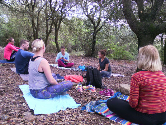 Barcelona Hike with Yoga and meditation with Jeanine Travel to come closer