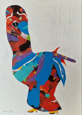 Nelli, 50x70cm, Acryl auf LW, 2025