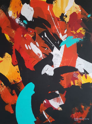 Departure, 60x80cm, Acryl auf LW, 2017