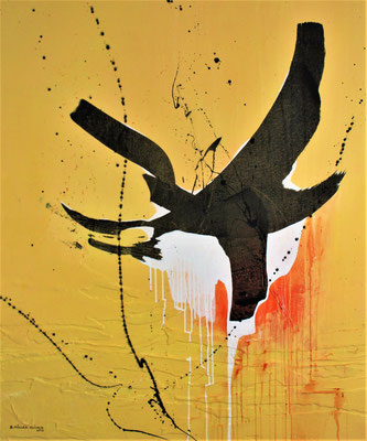 Balance, 100x120cm, Acryl-Mix auf LW, 2016