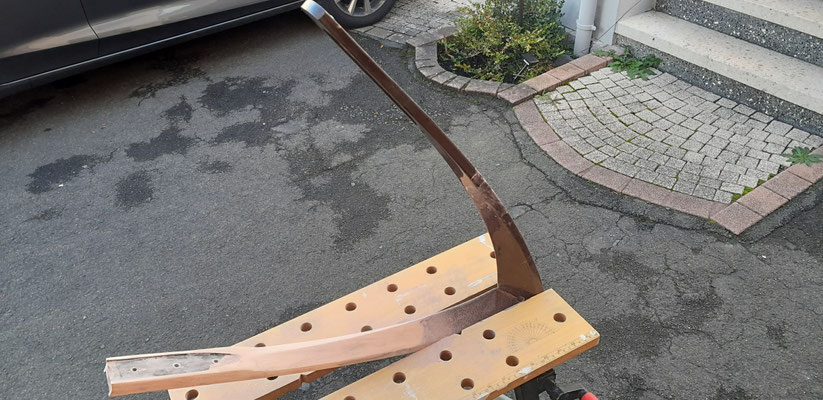 Zum großen Teil noch in der alten Farbe