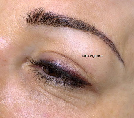 Permanent Make up Lidstrich bei Pigmenta Skin