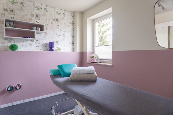 Foto vom Behandlungsraum 5 der Physio-Praxis Baden