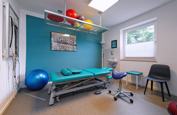 Foto vom Behandlungsraum 6 der Physio-Praxis Baden