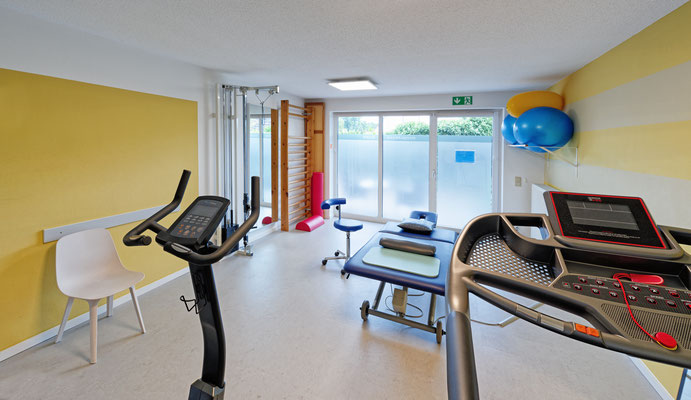 Foto vom Behandlungsraum 1 der Physio-Praxis Baden